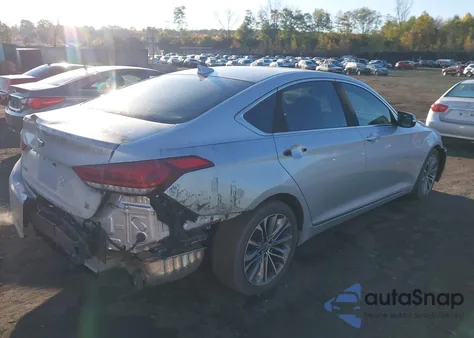 2015 Hyundai Genesis 3.8 from USA, damaged, VIN KMHGN4JE3FU013758